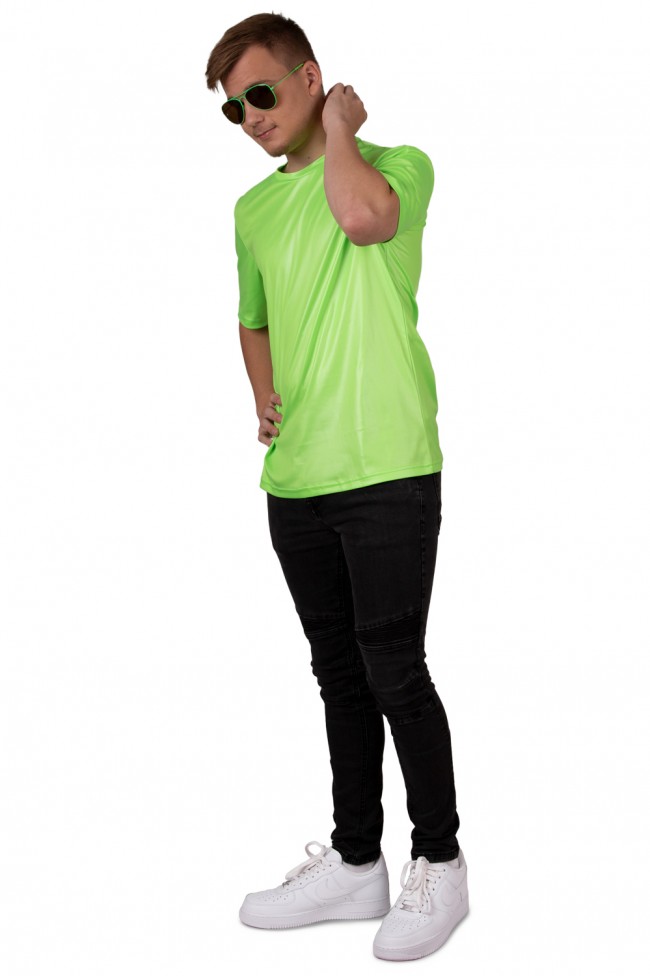 verkoop - attributen - Kledij TE KOOP - T-shirt fluo groen
